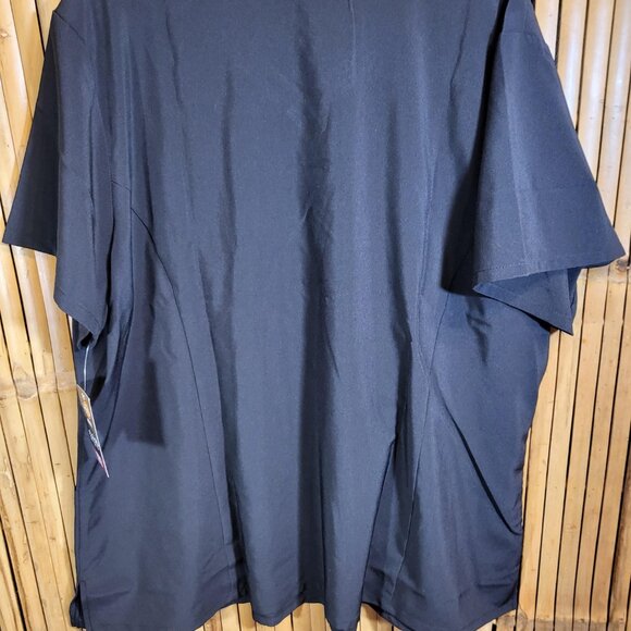 Dickie's Woman's EDS Essentials Medical V Neck Scrub Top 3XXL Black NEW - Picture 2 of 8